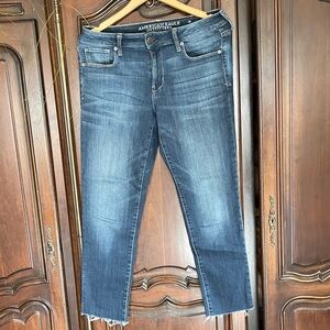 American Eagle Blue Denim Jeans super stretch size 10